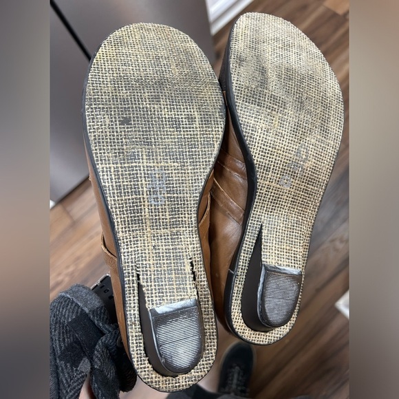 M Sport by Morenaton Boho Leather Fabric Slip On Shoe Women 8M - Picture 9 of 9